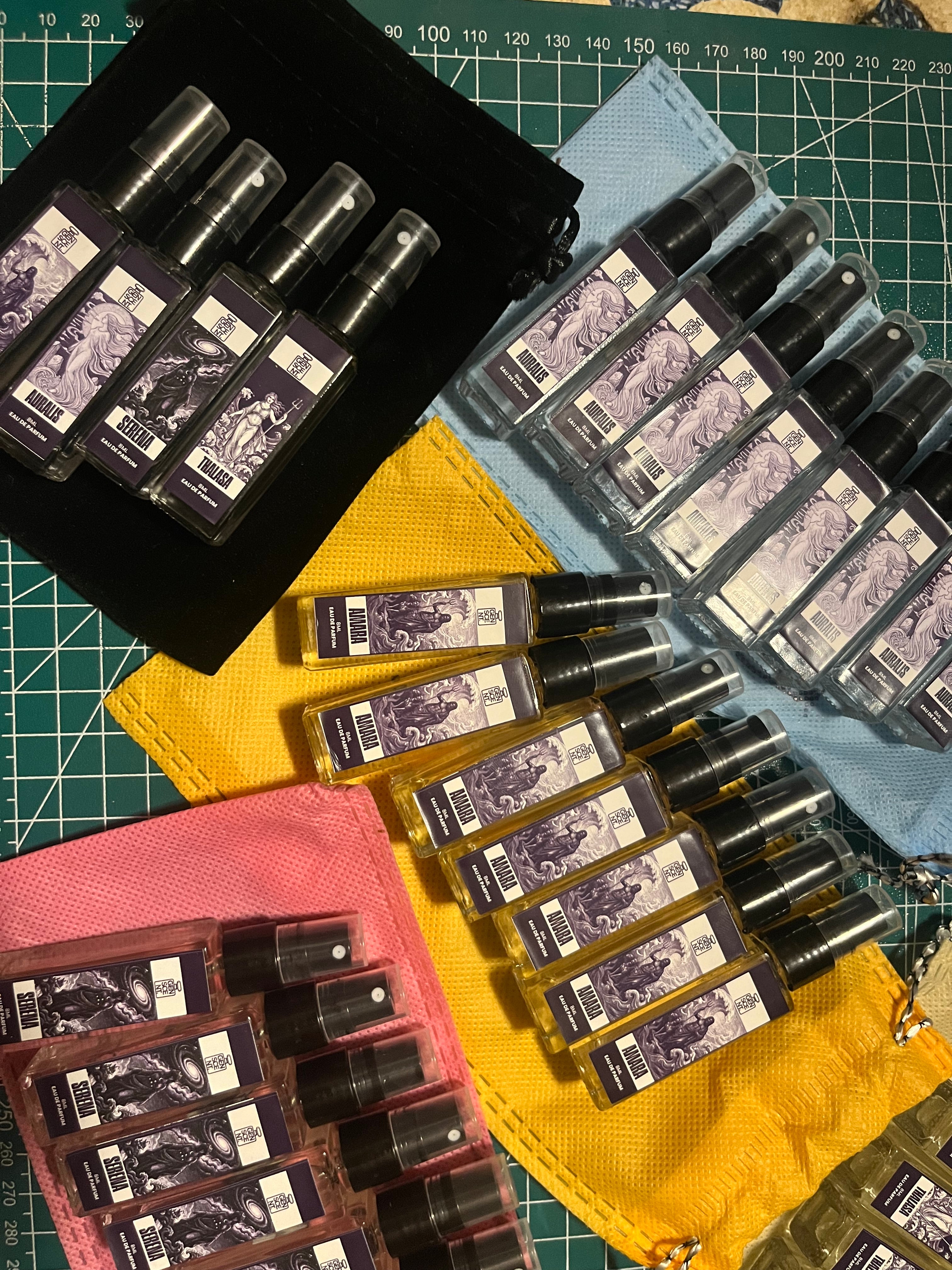 Greek Mythology Inspired Perfumes (Unisex) 10ml x 4